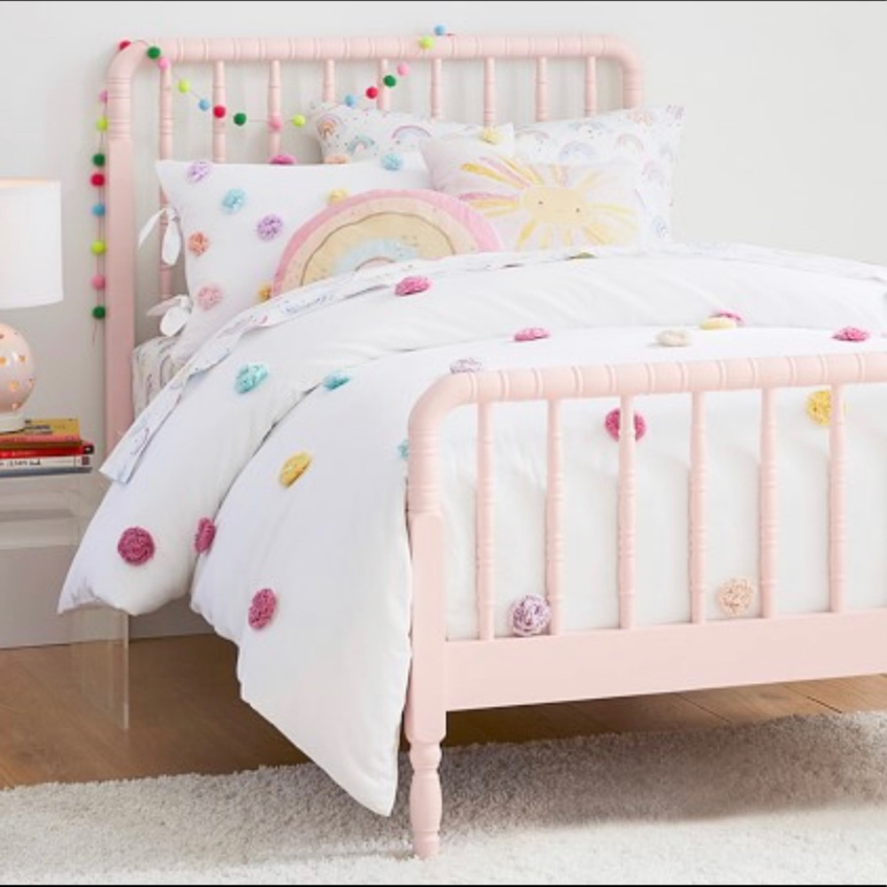 Pottery Barn Zoey Pom Pom Comforter